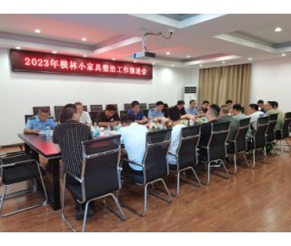 2023年横林小家具整治（第二次）工作推进会在常州市地板协会举行