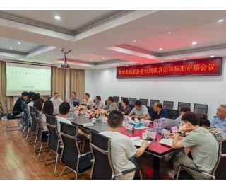 常州市地板协会轻简家具团体标准审稿会议举行